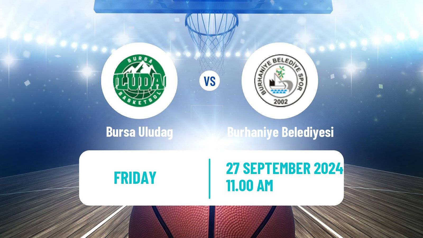 Basketball Turkish TKBL Women Bursa Uludag - Burhaniye Belediyesi