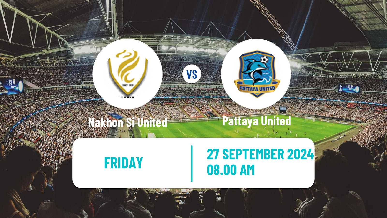 Soccer Thai League 2 Nakhon Si United - Pattaya United