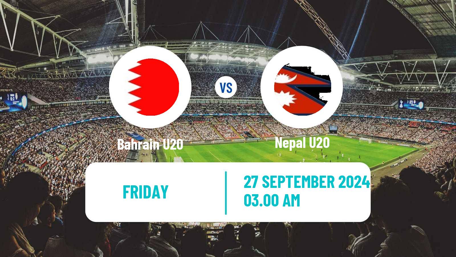 Soccer AFC Championship U20 Bahrain U20 - Nepal U20