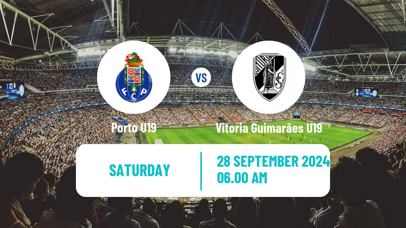 Soccer Portuguese Campeonato Nacional U19 Porto U19 - Vitoria Guimarães U19