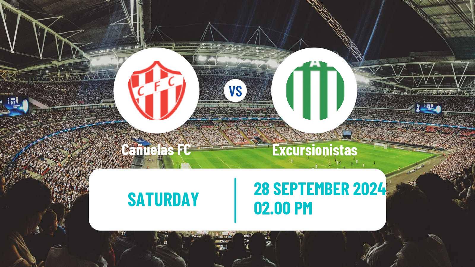 Soccer Argentinian Primera B Cañuelas - Excursionistas