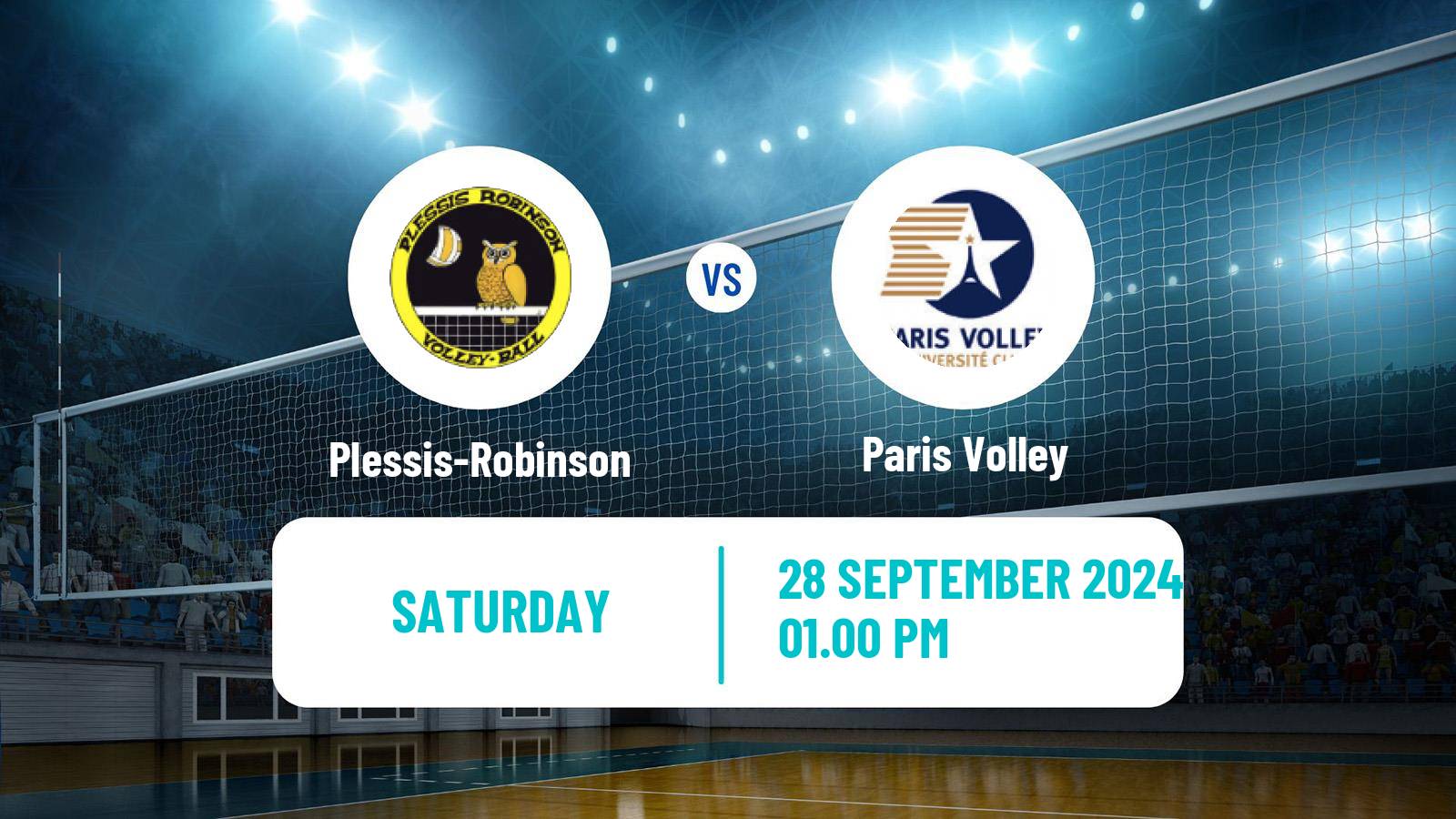 Volleyball French Ligue A Volleyball Plessis-Robinson - Paris Volley