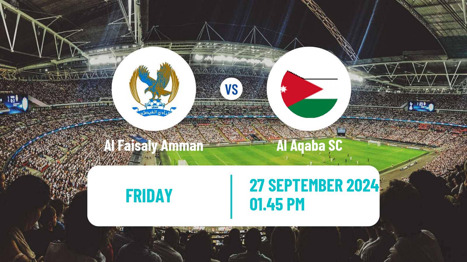 Soccer Jordan Premier League Al Faisaly Amman - Al Aqaba