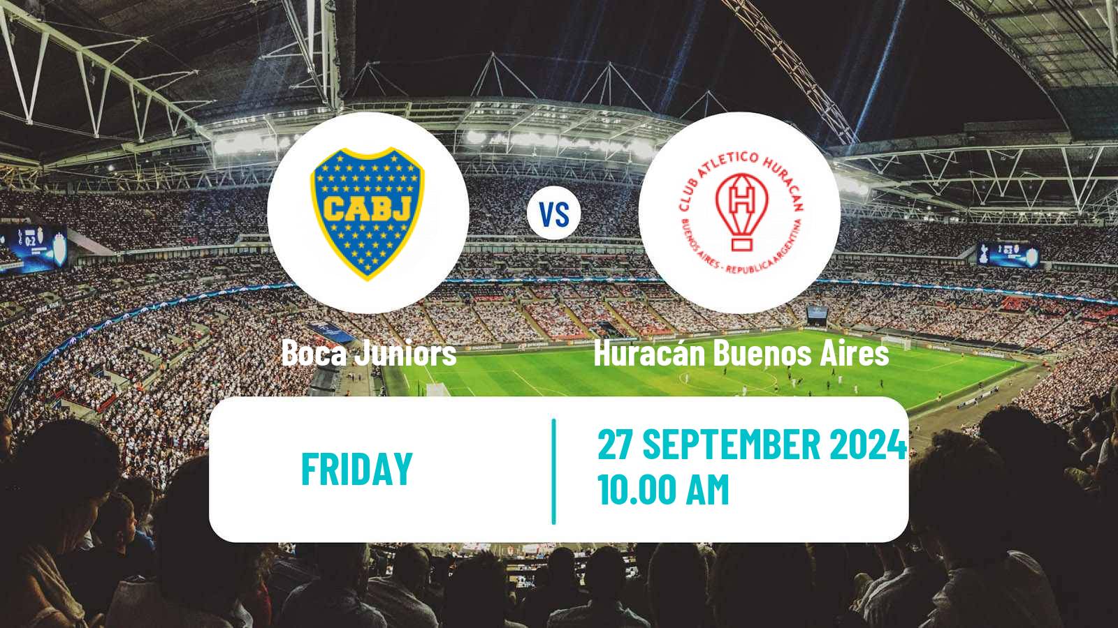 Soccer Argentinian Primera A Women Boca Juniors - Huracán Buenos Aires