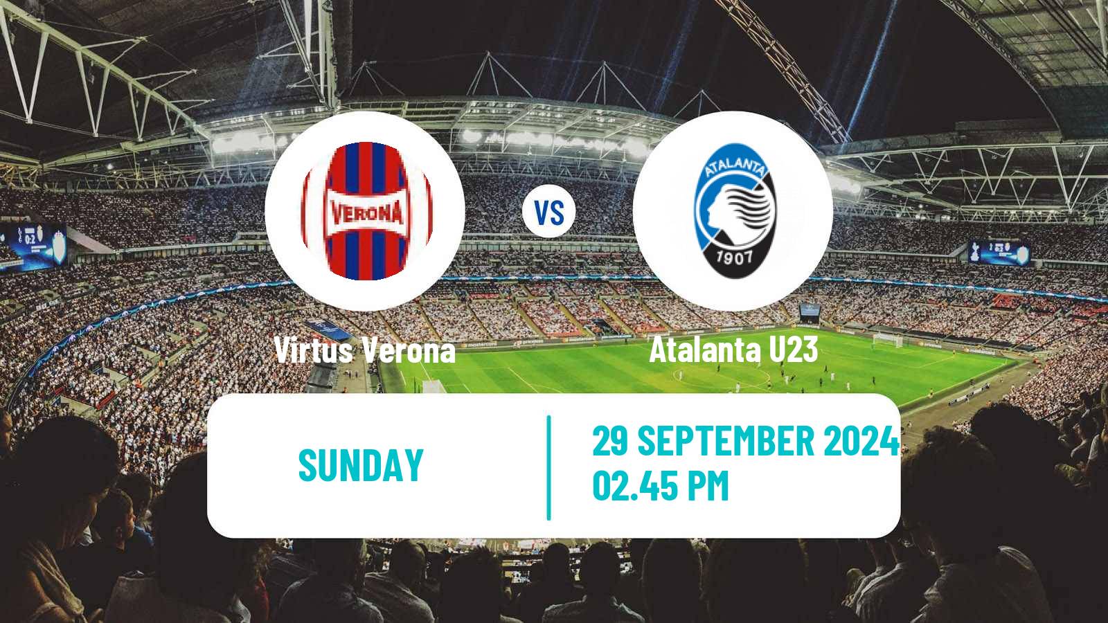 Soccer Italian Serie C Group A Virtus Verona - Atalanta U23