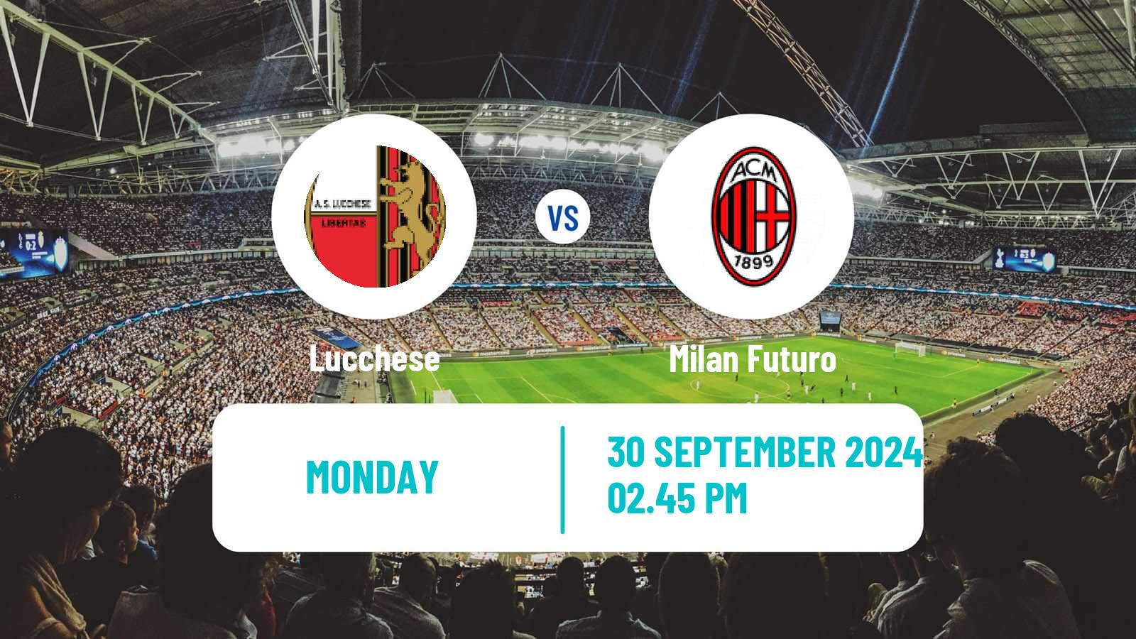 Soccer Italian Serie C Group B Lucchese - Milan Futuro