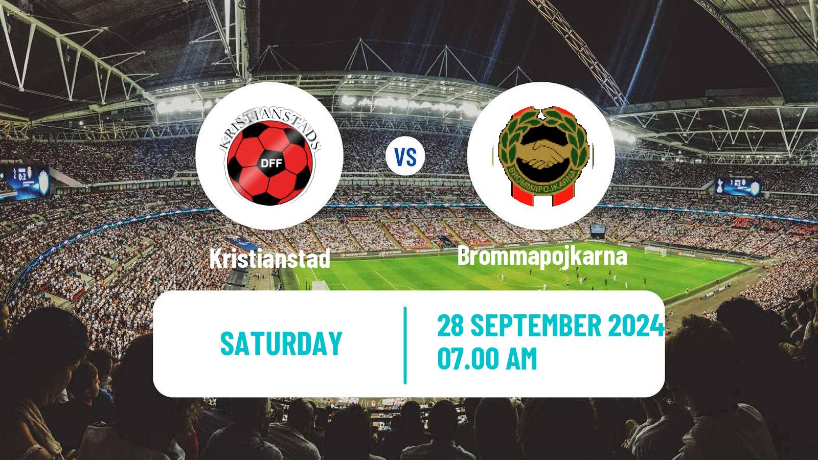 Soccer Swedish Allsvenskan Women Kristianstad - Brommapojkarna