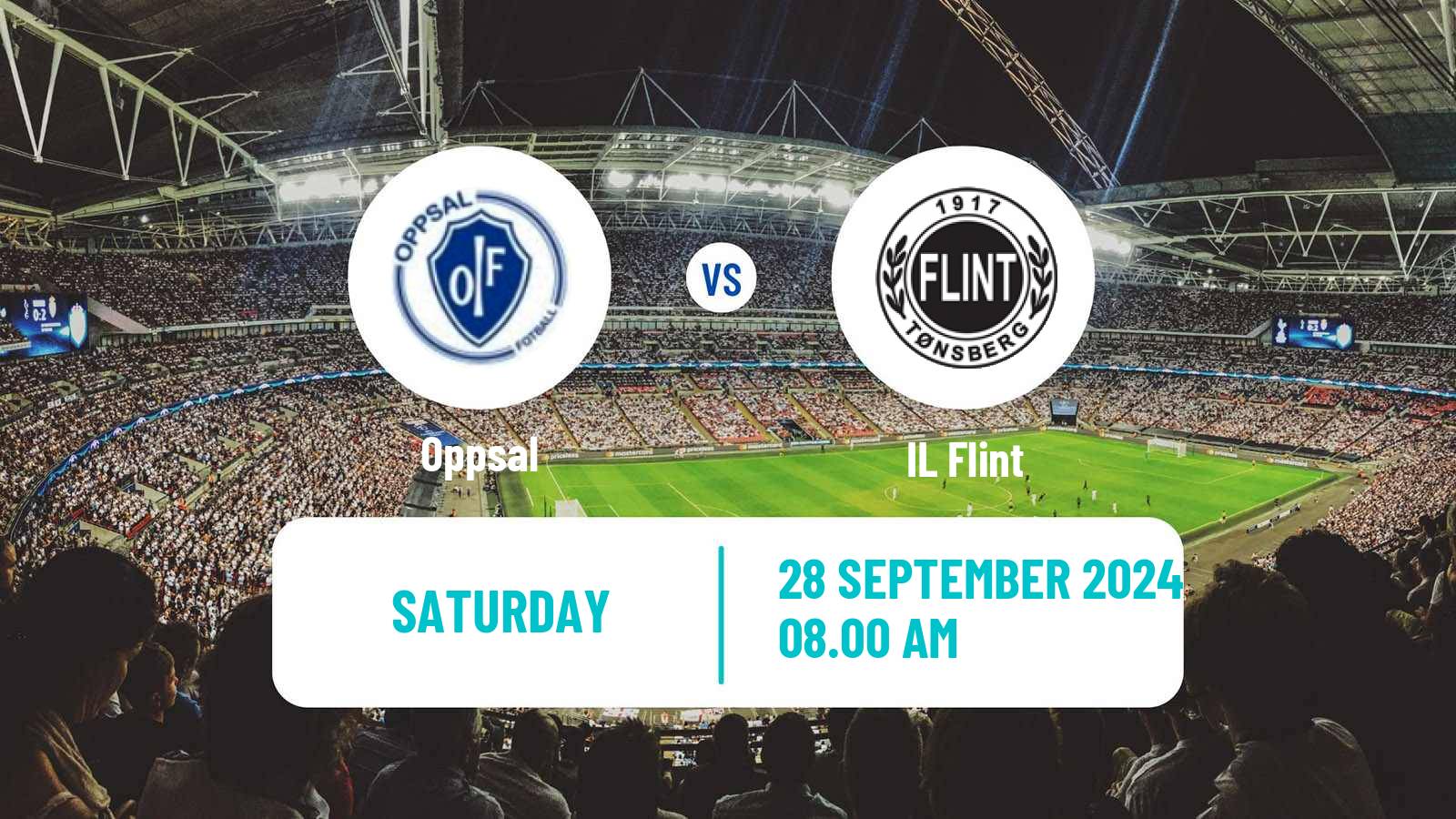 Soccer Norwegian Division 3 - Group 3 Oppsal - Flint