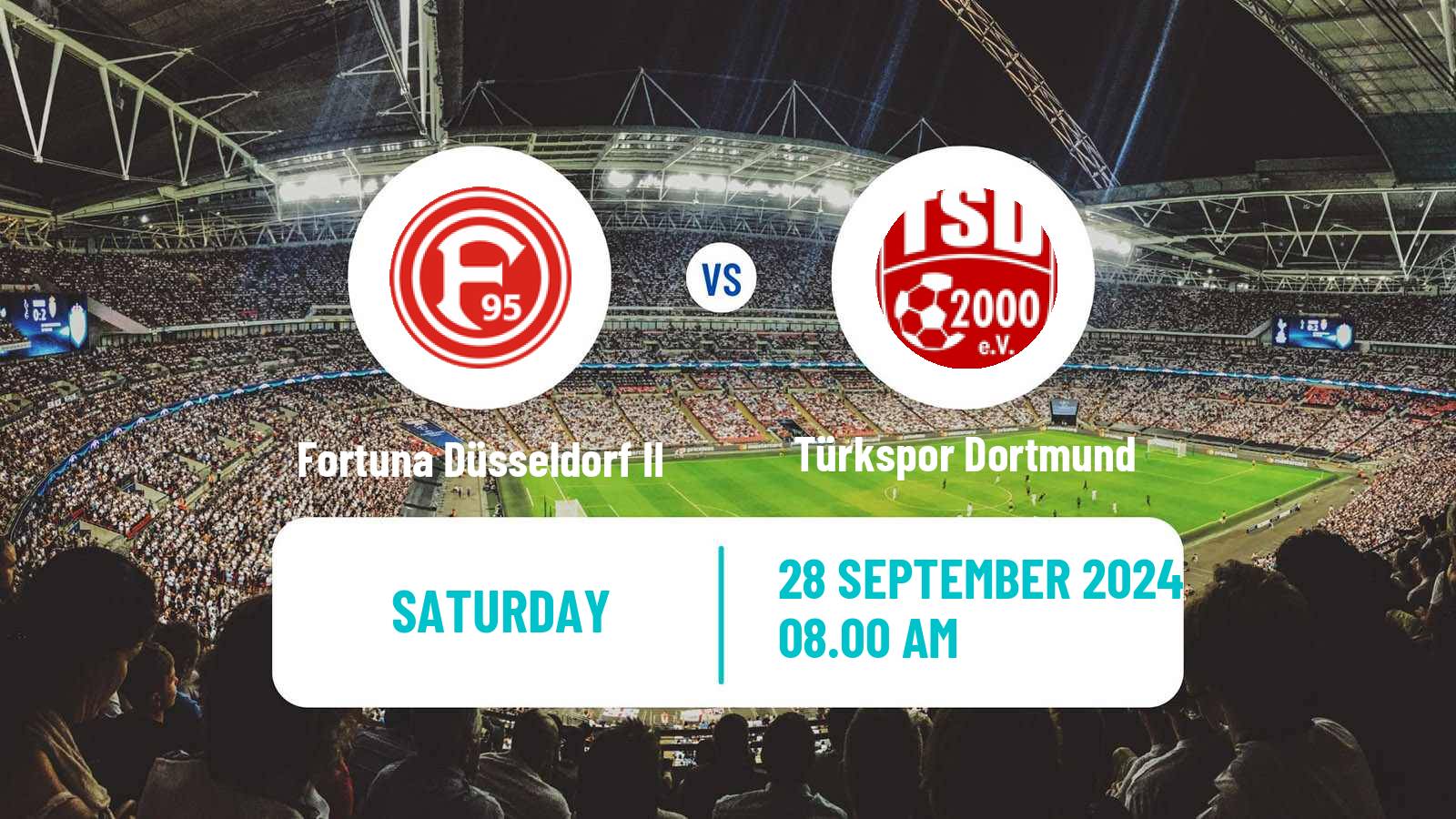 Soccer German Regionalliga West Fortuna Düsseldorf II - Türkspor Dortmund