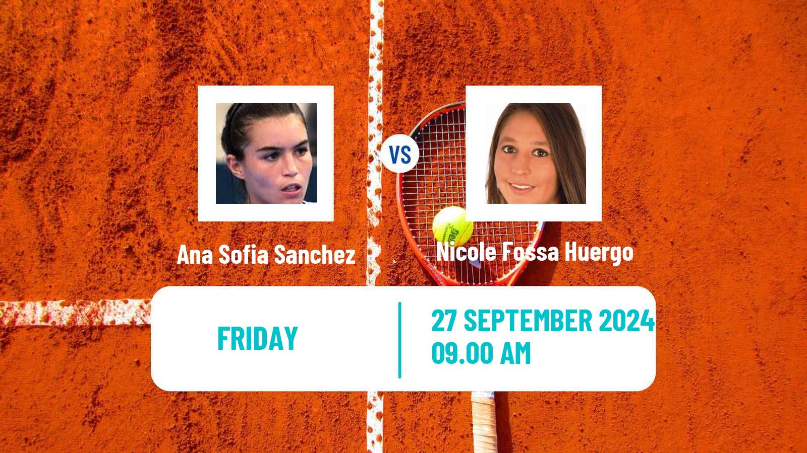 Tennis ITF W50 Pilar Women Ana Sofia Sanchez - Nicole Fossa Huergo