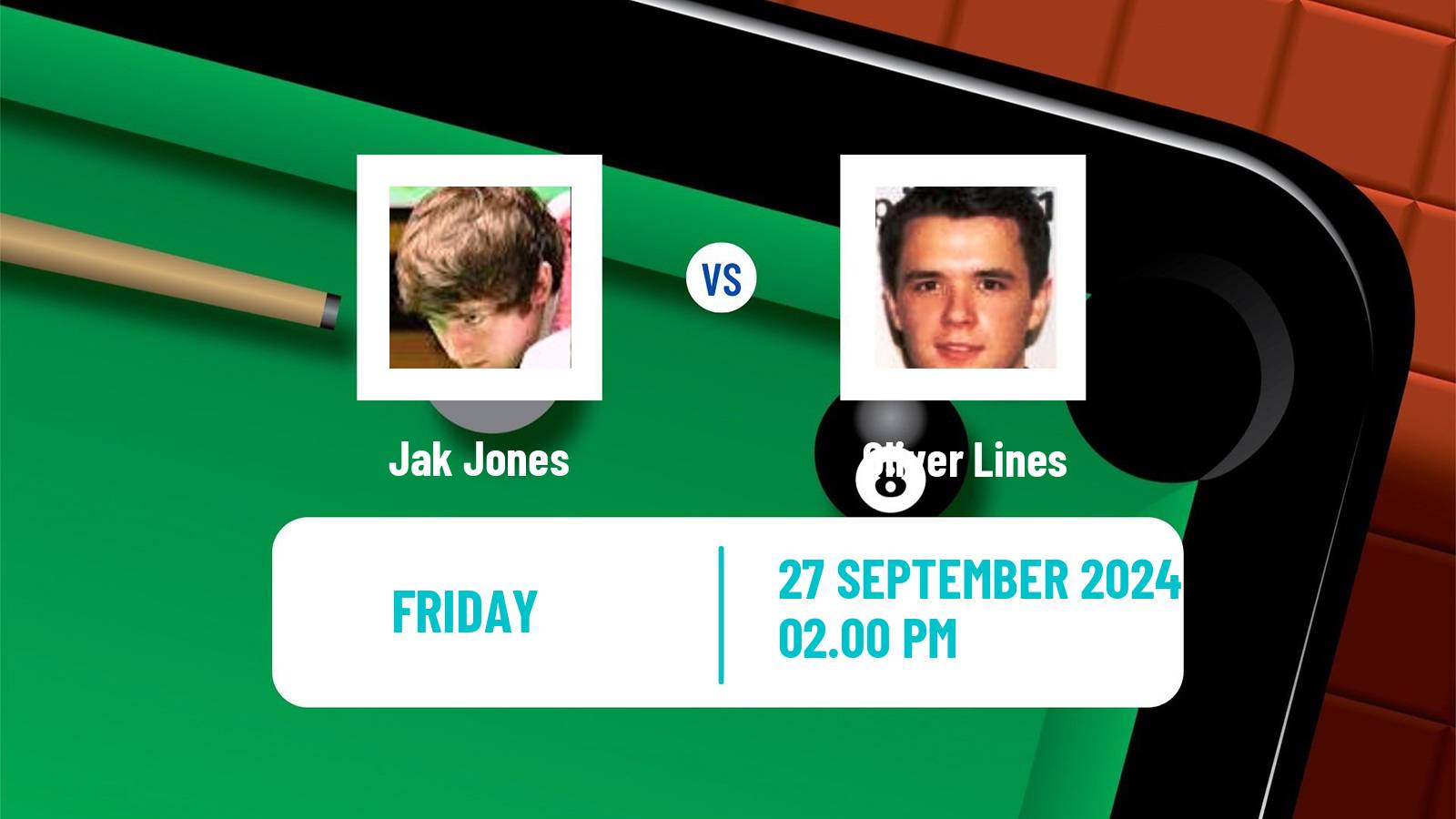 Snooker British Open Jak Jones - Oliver Lines