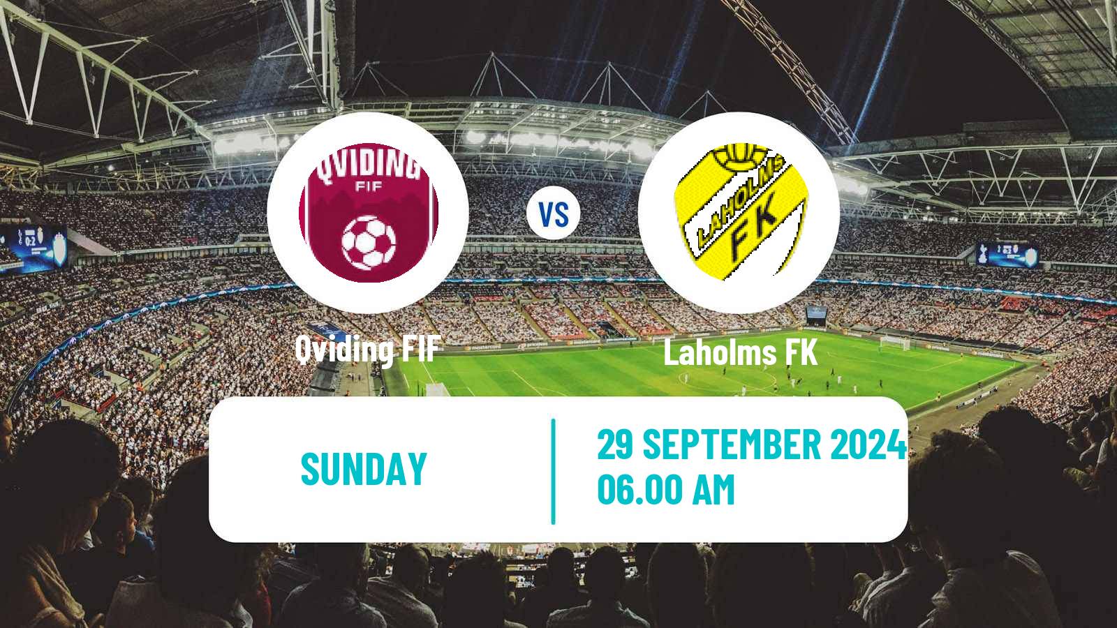 Soccer Swedish Division 2 - Västra Götaland Qviding - Laholms