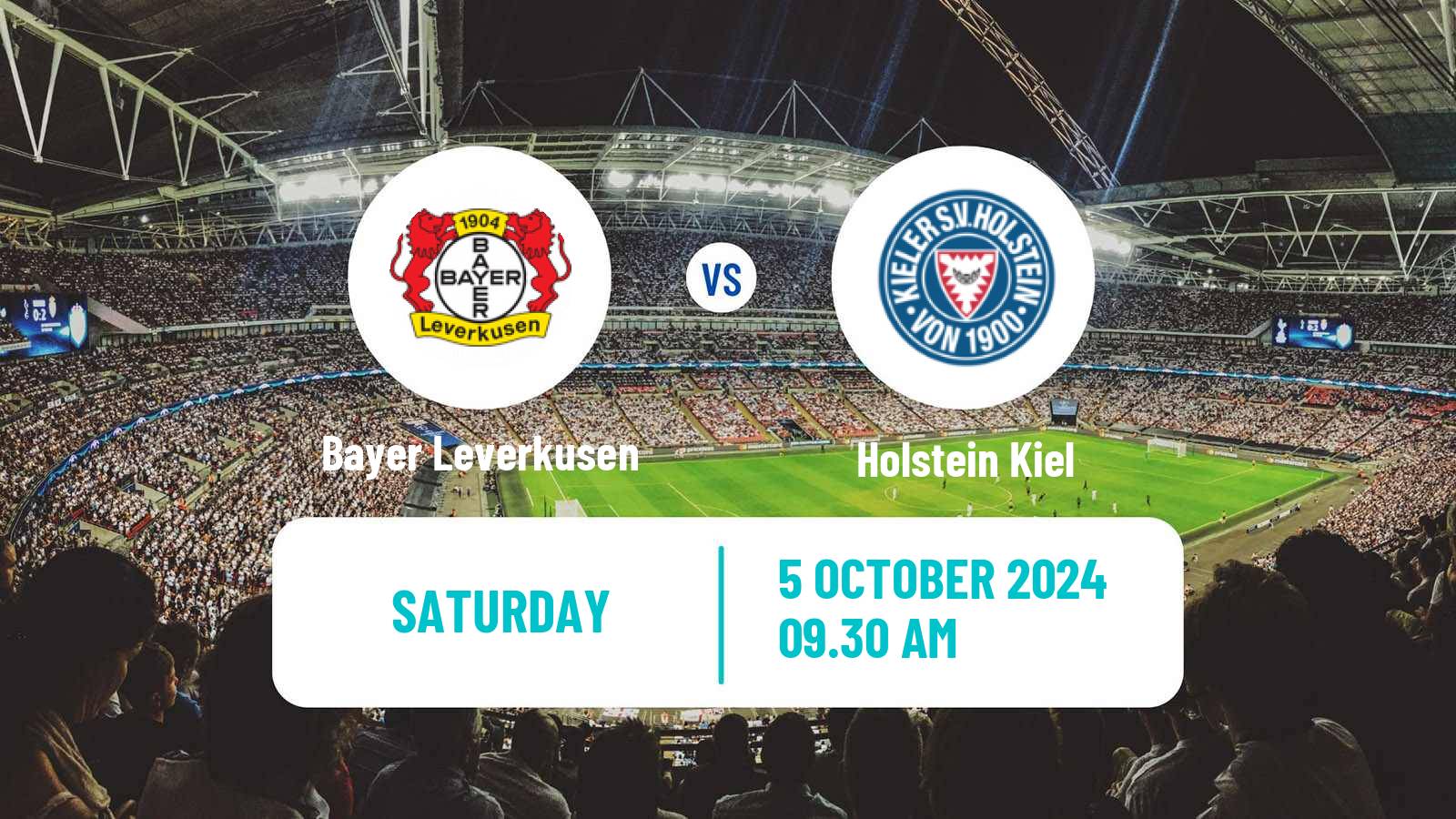 Soccer German Bundesliga Bayer Leverkusen - Holstein Kiel