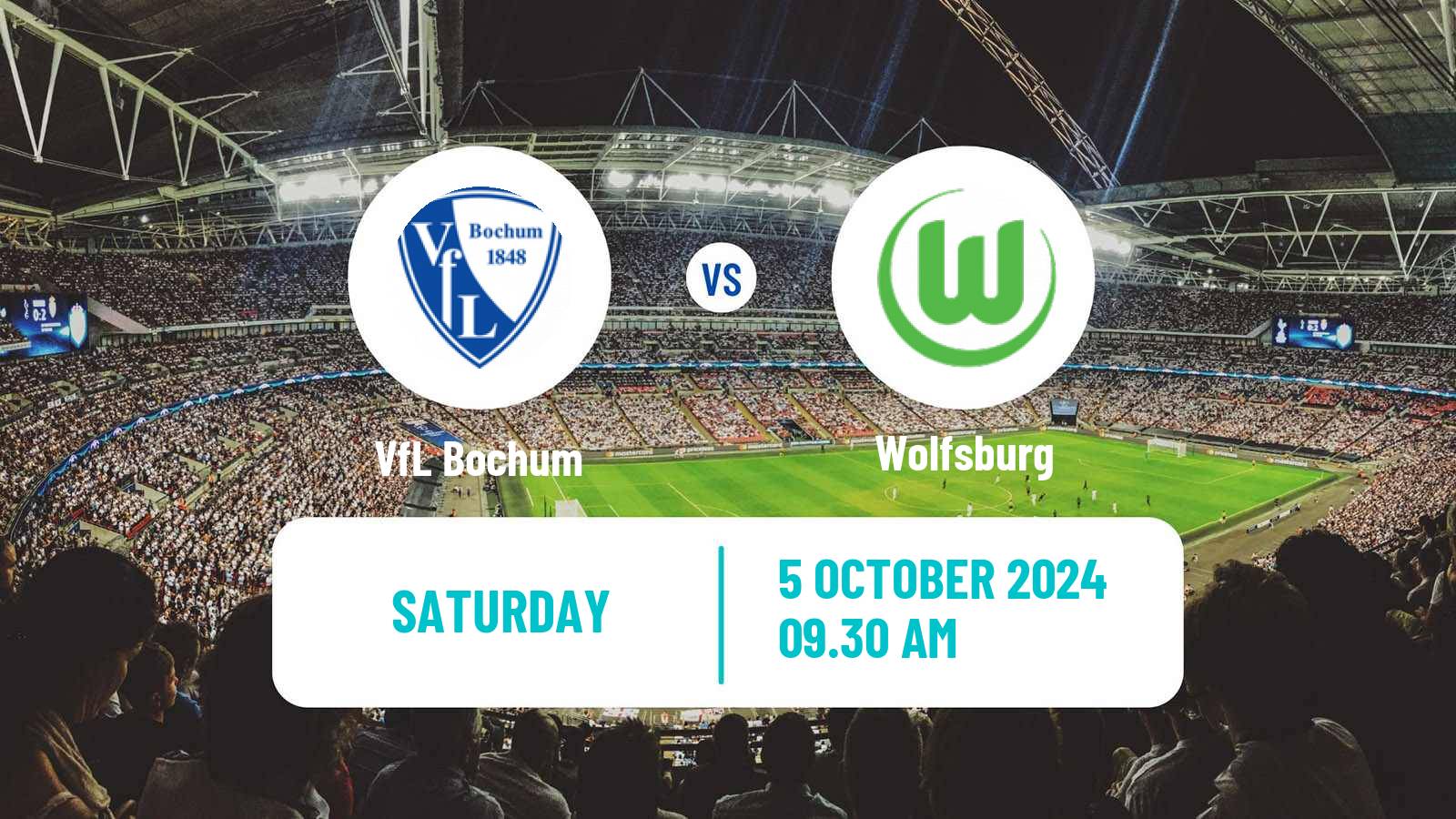 Soccer German Bundesliga Bochum - Wolfsburg