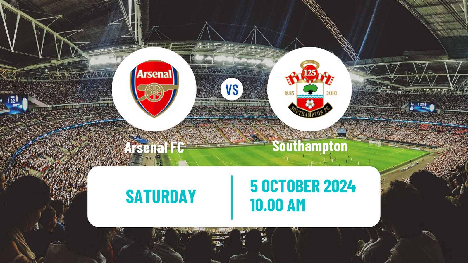 Soccer English Premier League Arsenal - Southampton