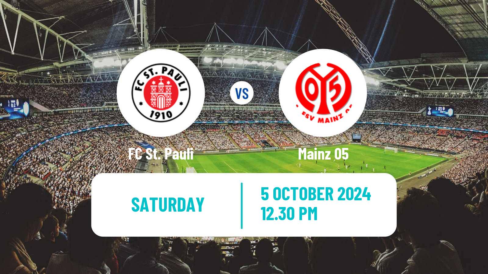 Soccer German Bundesliga St. Pauli - Mainz