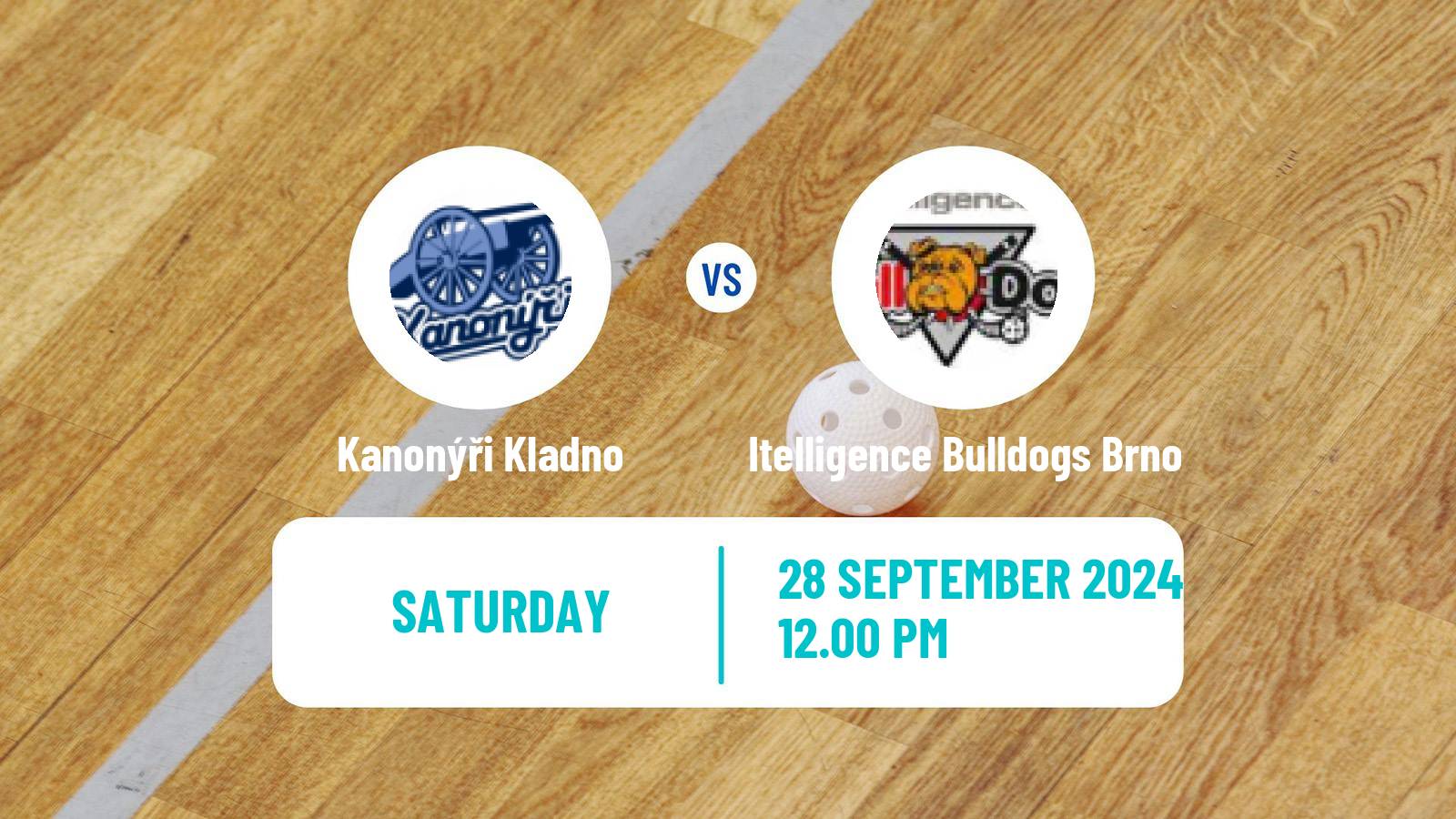 Floorball Czech Superliga Floorball Kanonýři Kladno - Itelligence Bulldogs Brno