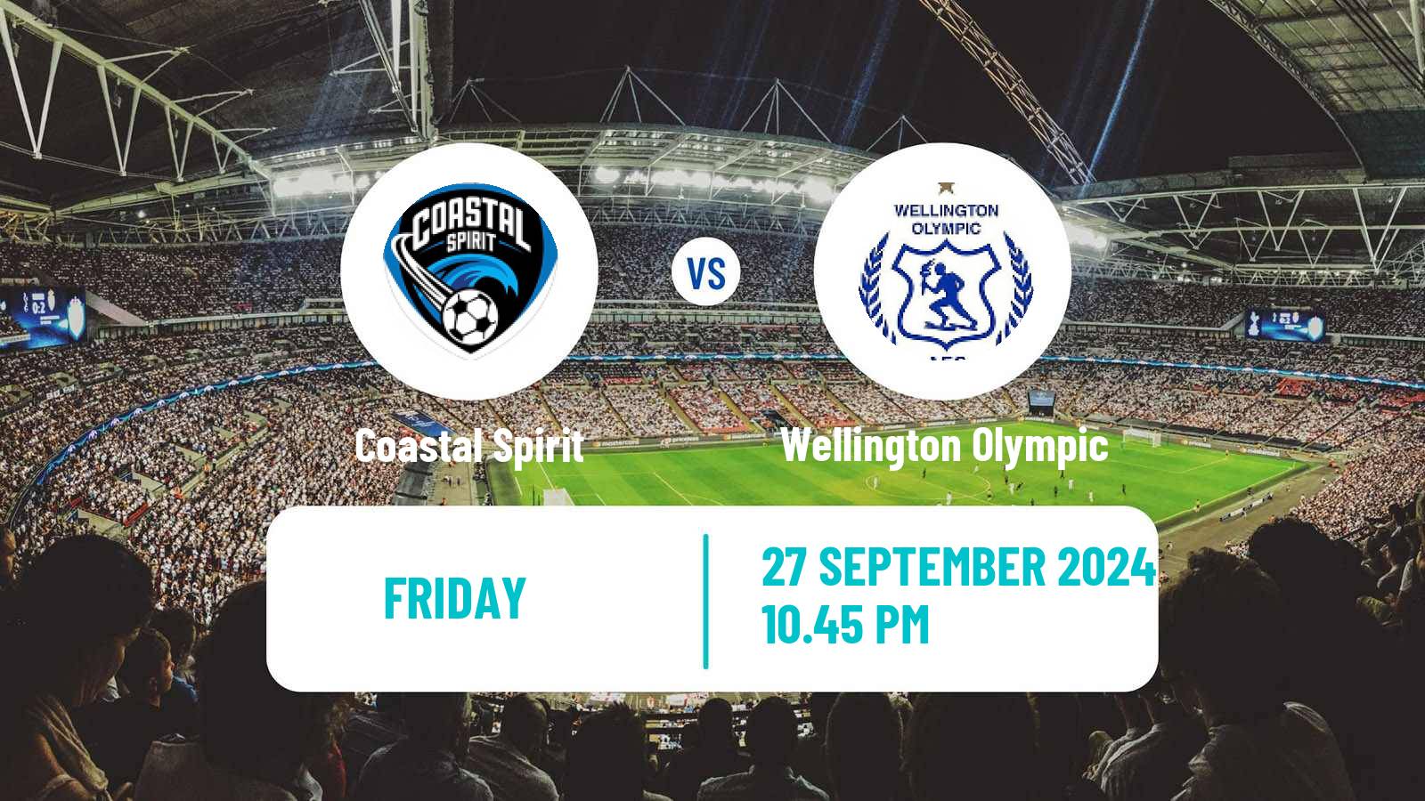 Soccer New Zealand National League Coastal Spirit - Wellington Olympic