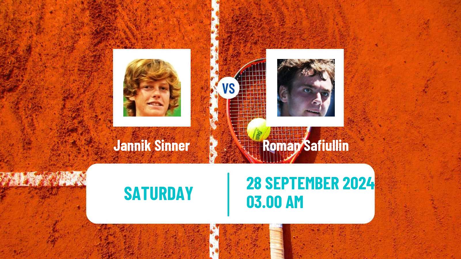 Tennis ATP Beijing Jannik Sinner - Roman Safiullin