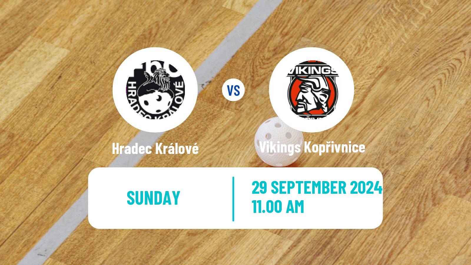 Floorball Czech 1 Liga Floorball Hradec Králové - Vikings Kopřivnice