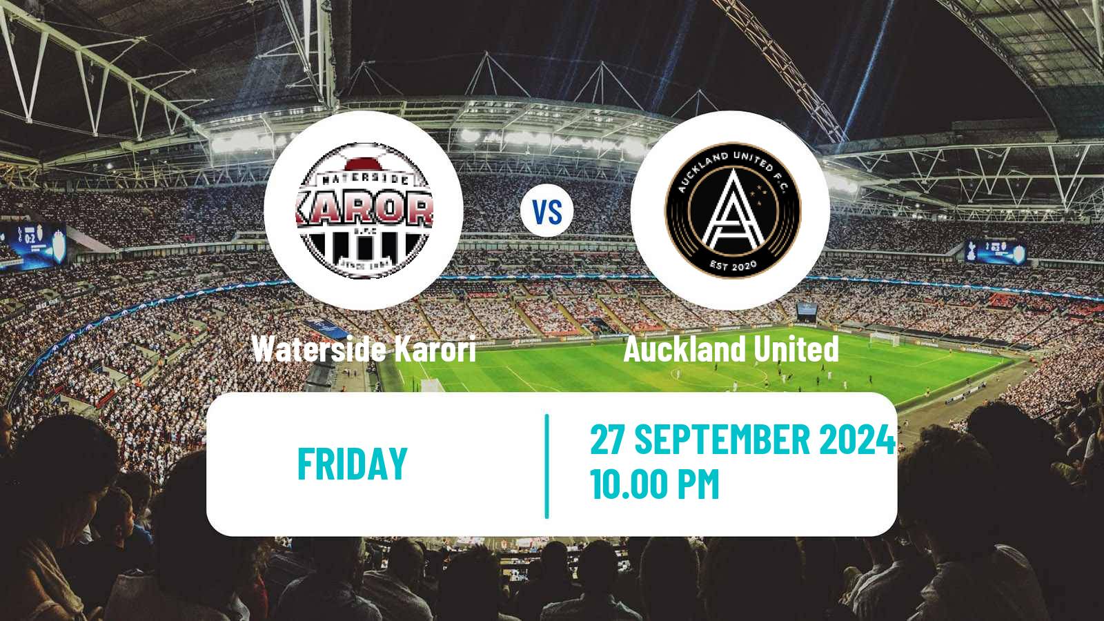 Soccer New Zealand National League Women Waterside Karori - Auckland United