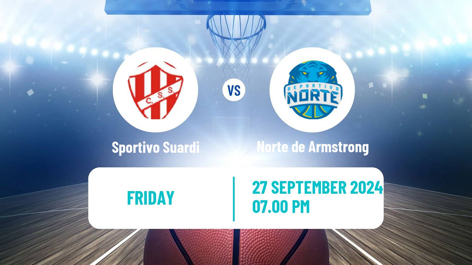 Basketball Club Friendly Basketball Sportivo Suardi - Norte de Armstrong