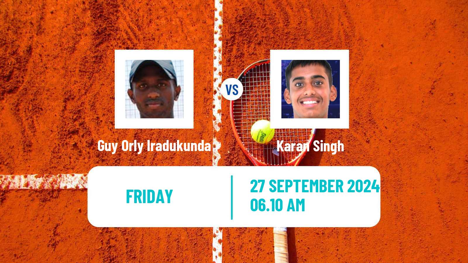 Tennis ITF M25 Kigali Men Guy Orly Iradukunda - Karan Singh