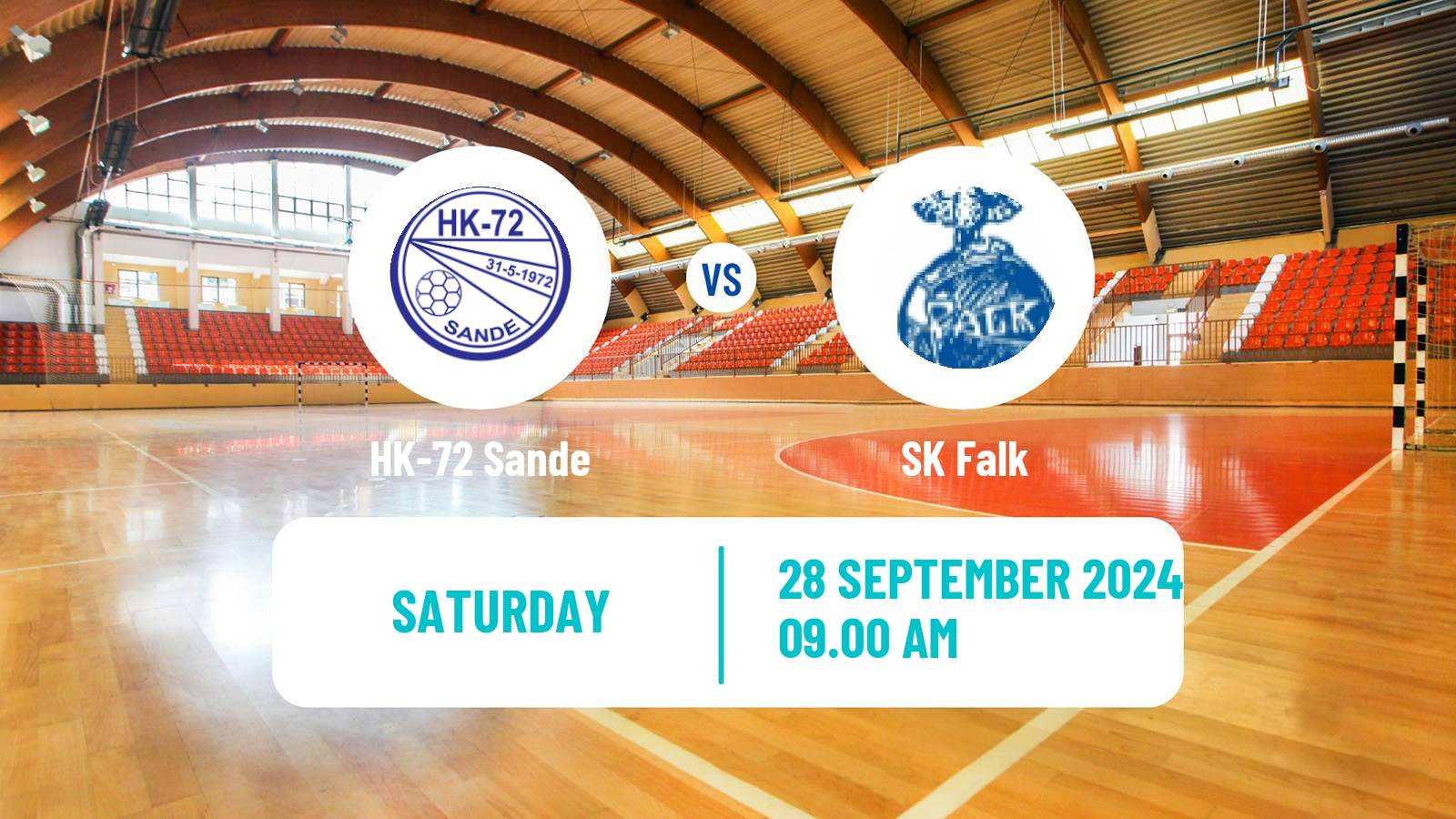 Handball Norwegian 1 Division Handball HK-72 Sande - Falk