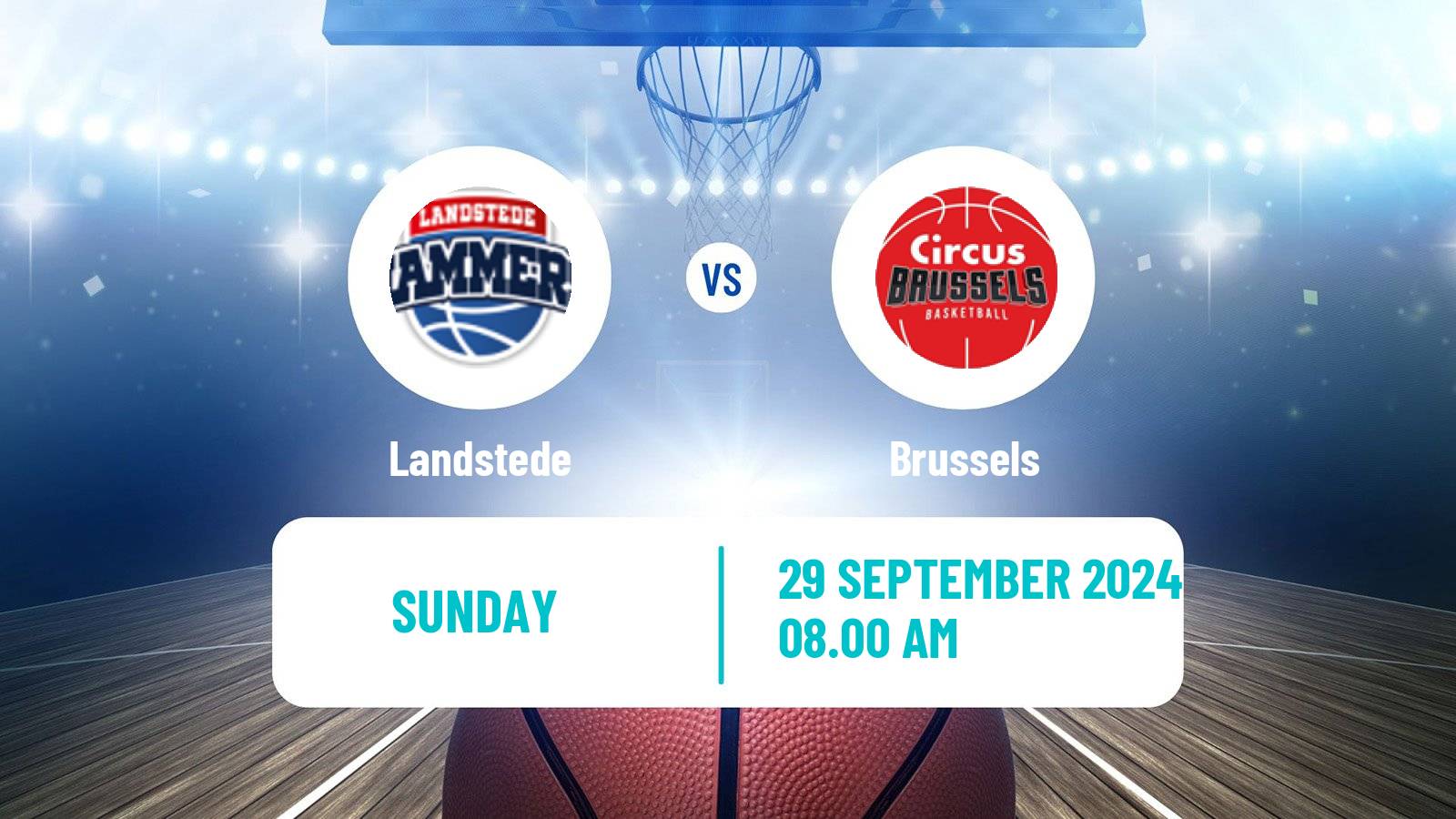 Basketball BNXT League Landstede - Brussels