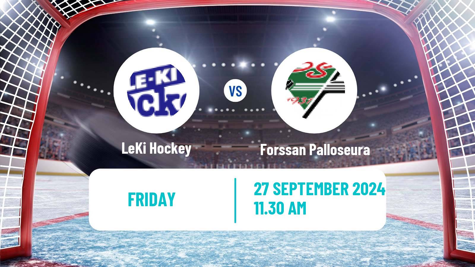 Hockey Finnish Suomi-sarja LeKi - Forssan Palloseura