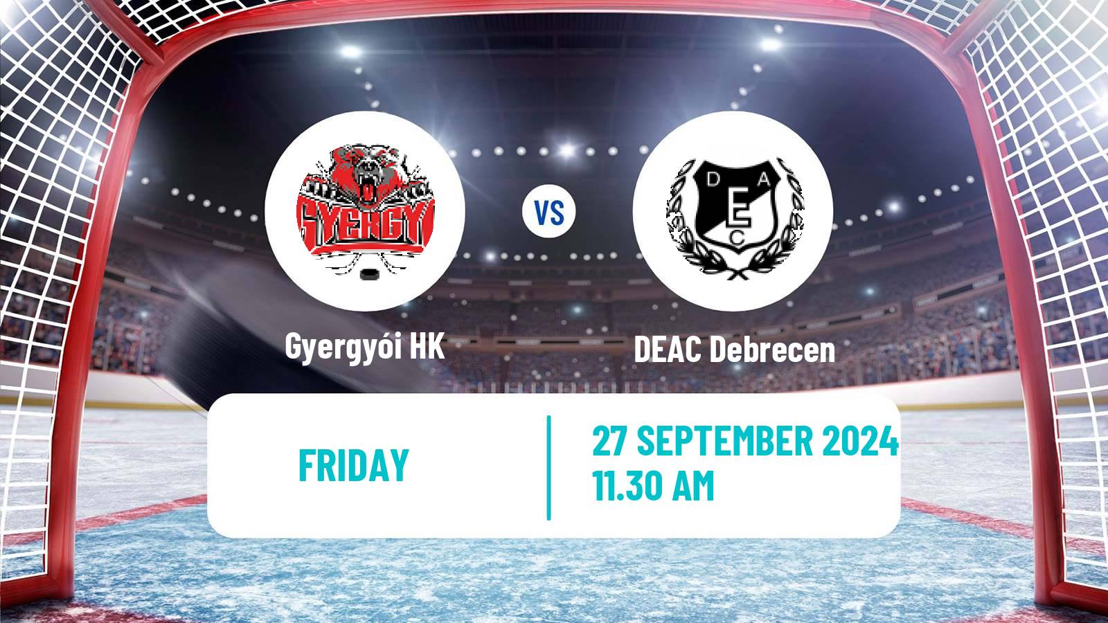 Hockey Hungarian Erste Liga Hockey Gyergyói - DEAC Debrecen