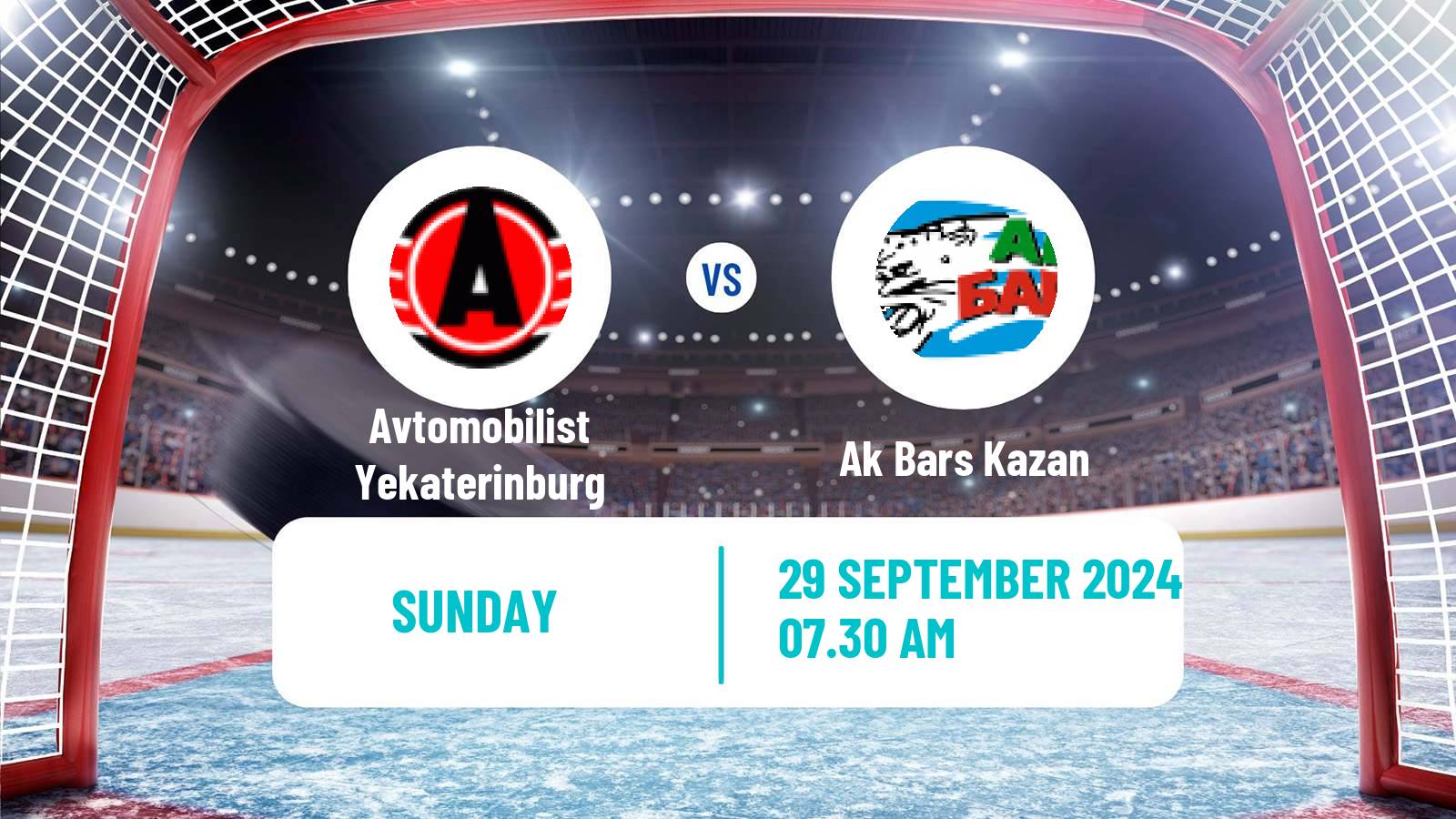 Hockey KHL Avtomobilist Yekaterinburg - Ak Bars Kazan