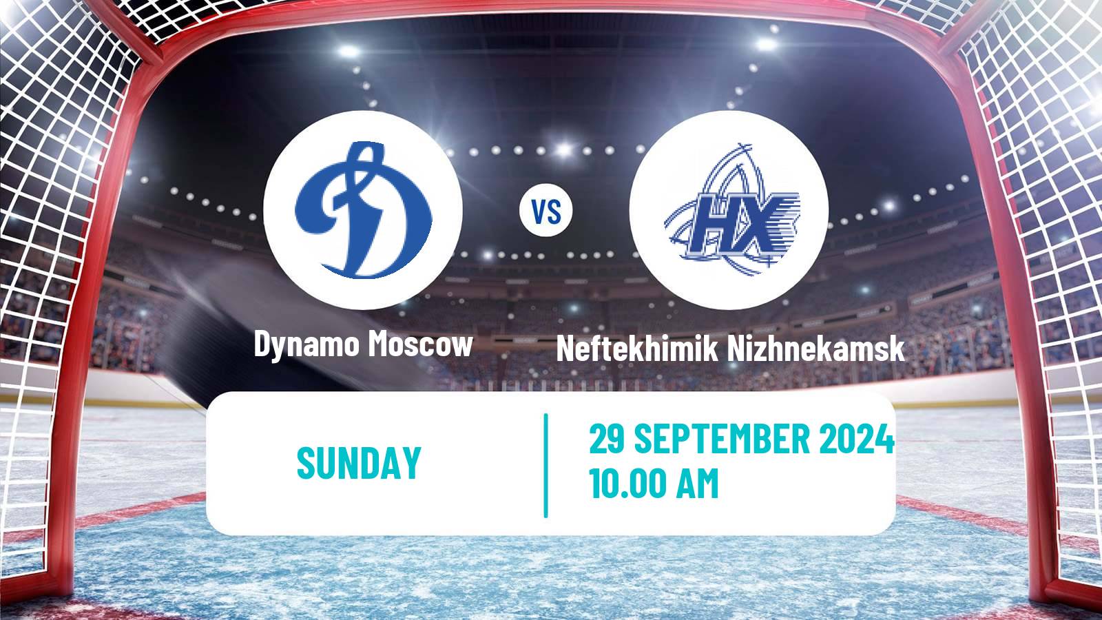 Hockey KHL Dynamo Moscow - Neftekhimik Nizhnekamsk