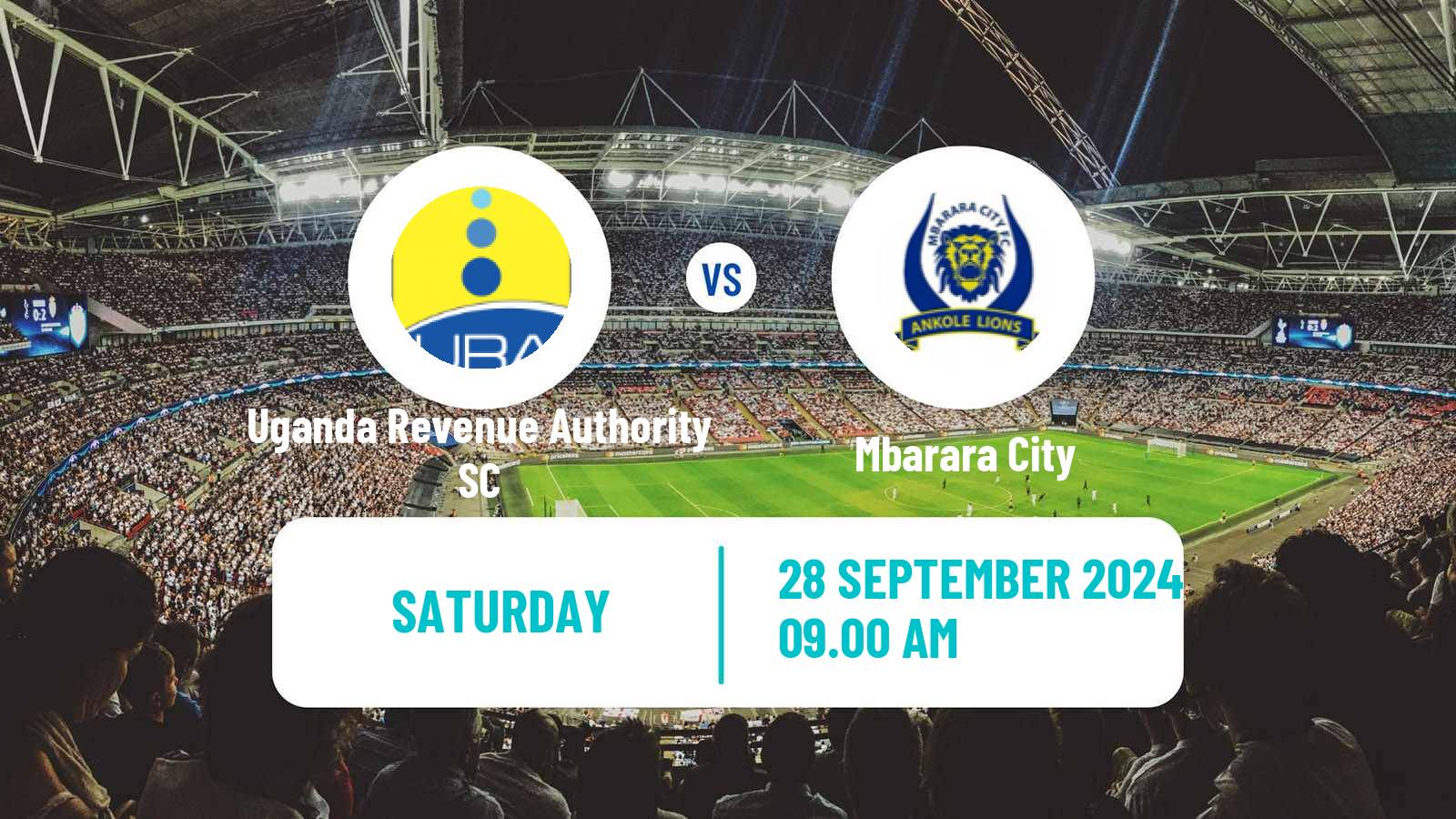 Soccer Ugandan Super League Uganda Revenue Authority SC - Mbarara City