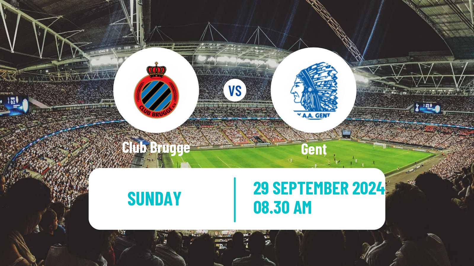 Soccer Belgian Super League Women Club Brugge - Gent