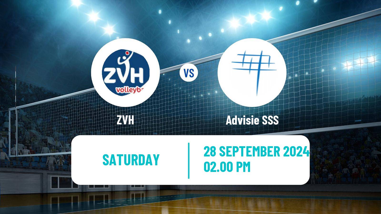 Volleyball Dutch Eredivisie Volleyball ZVH - Advisie SSS