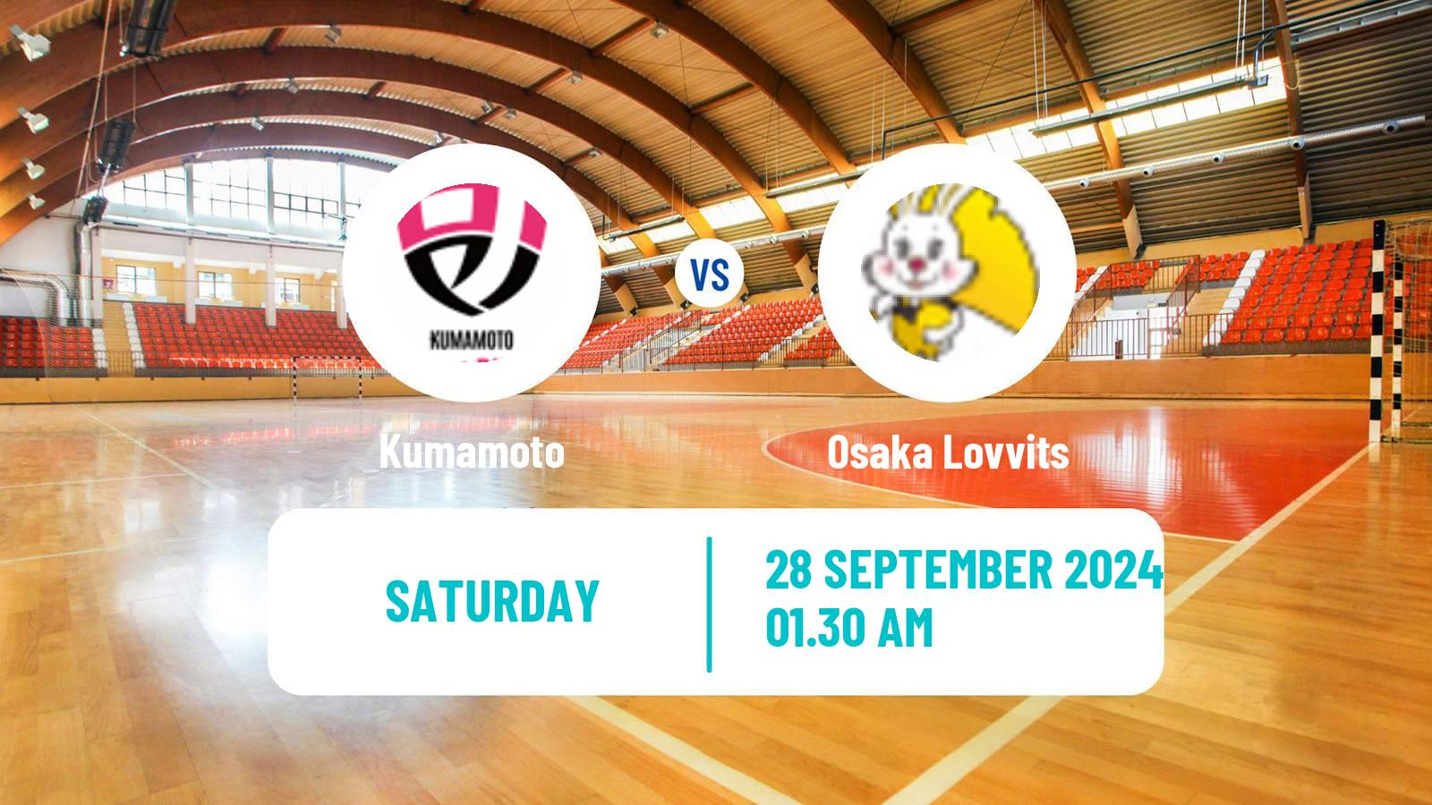 Handball Japan JHL Handball Women Kumamoto - Osaka Lovvits