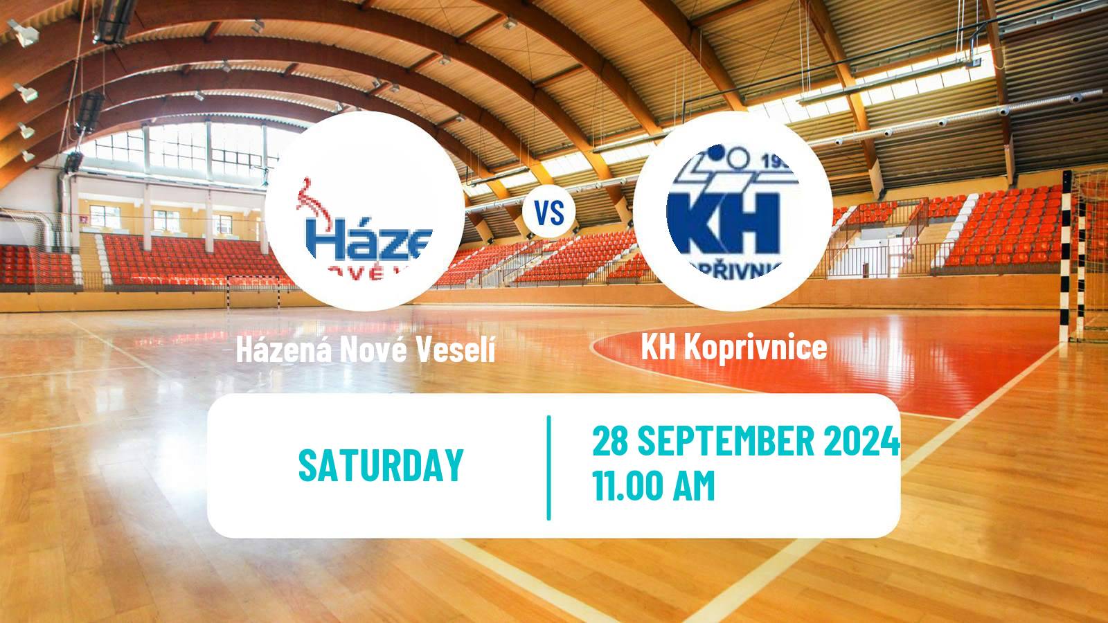 Handball Czech Extraliga Handball Házená Nové Veselí - KH Koprivnice