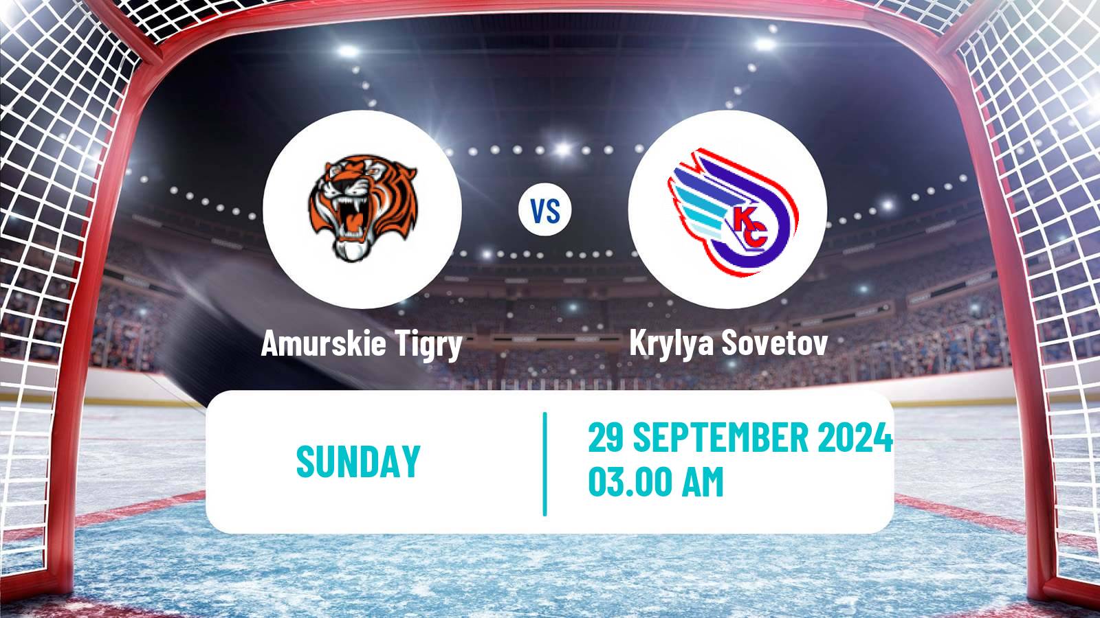 Hockey MHL Amurskie Tigry - Krylya Sovetov