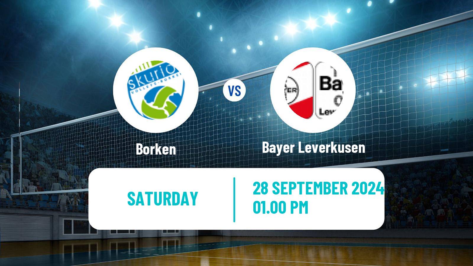 Volleyball German 2 Bundesliga Pro Volleyball Women Borken - Bayer Leverkusen