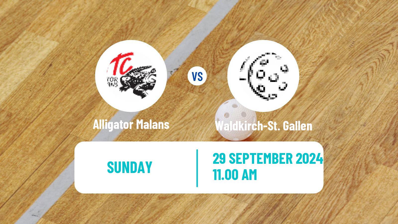 Floorball Swiss NLA Floorball Alligator Malans - Waldkirch-St. Gallen