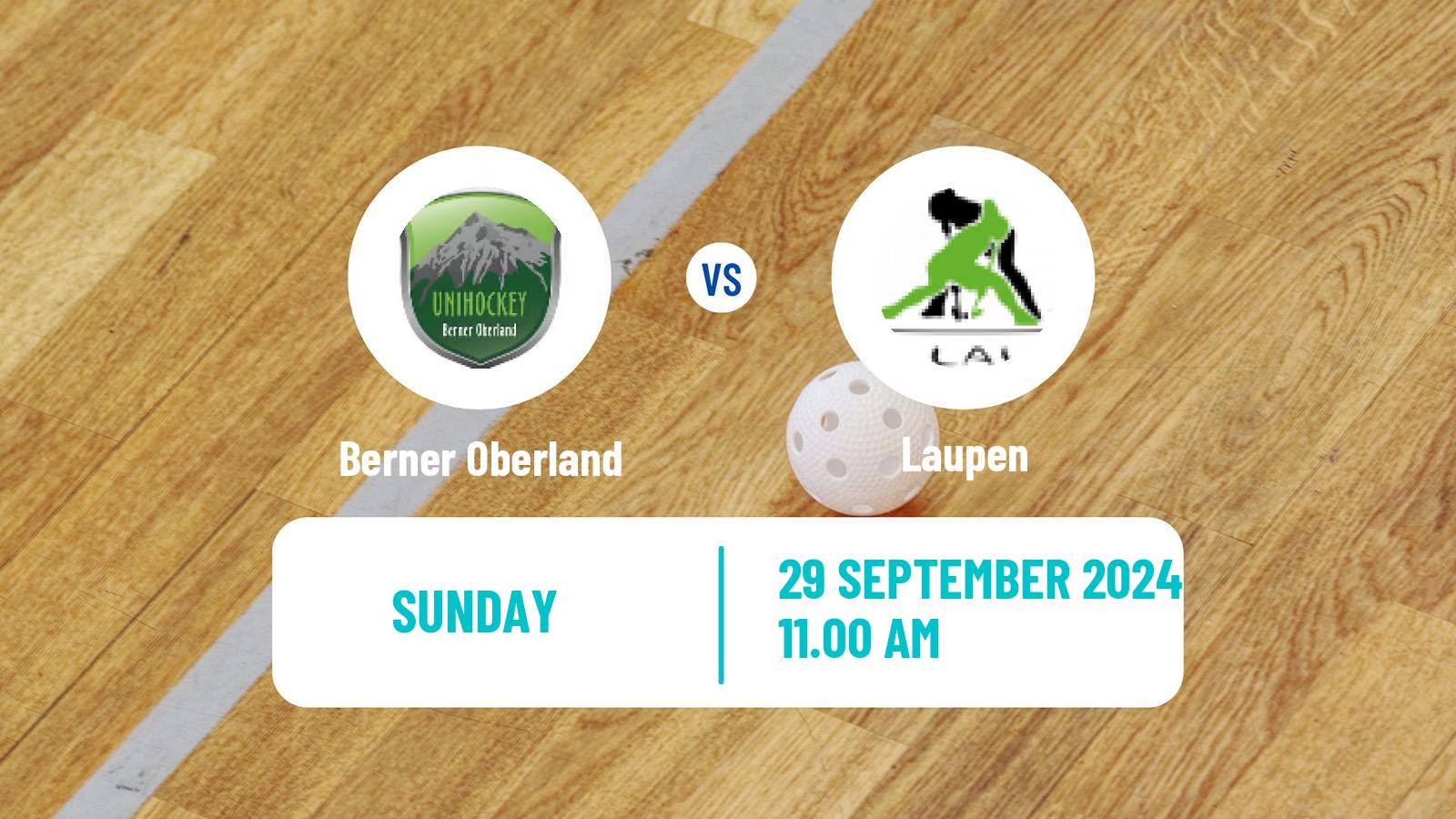 Floorball Swiss NLA Floorball Women Berner Oberland - Laupen