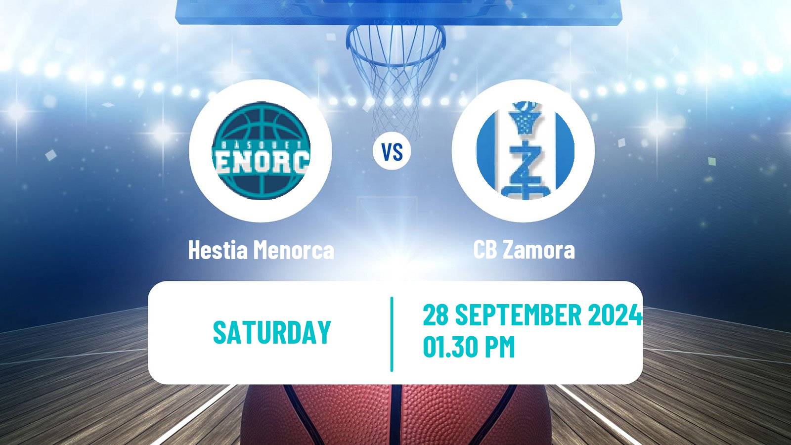 Basketball Spanish LEB Oro Hestia Menorca - Zamora