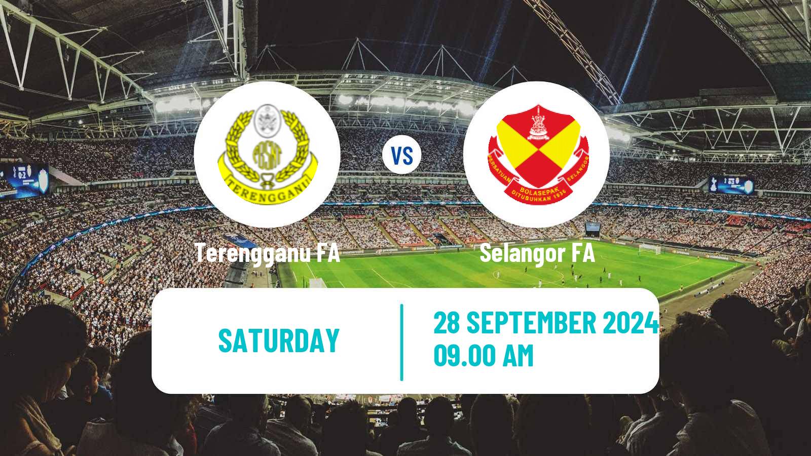 Soccer Malaysian Super League Terengganu FA - Selangor FA