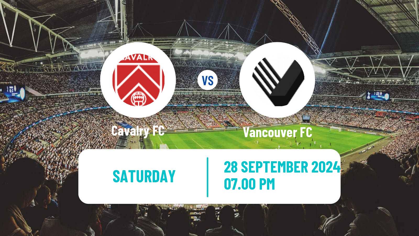 Soccer Canadian Premier League Cavalry - Vancouver FC