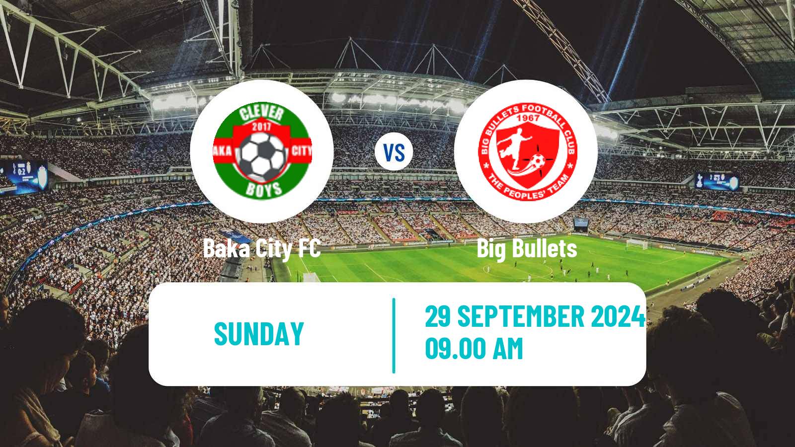 Soccer Malawi Premier Division Baka City - Big Bullets