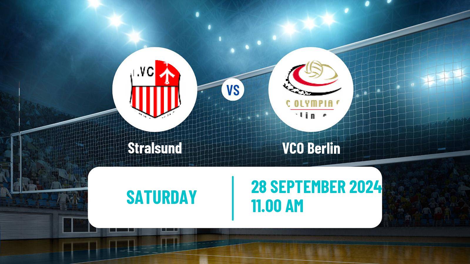 Volleyball German 2 Bundesliga North Volleyball Women Stralsund - VCO Berlin