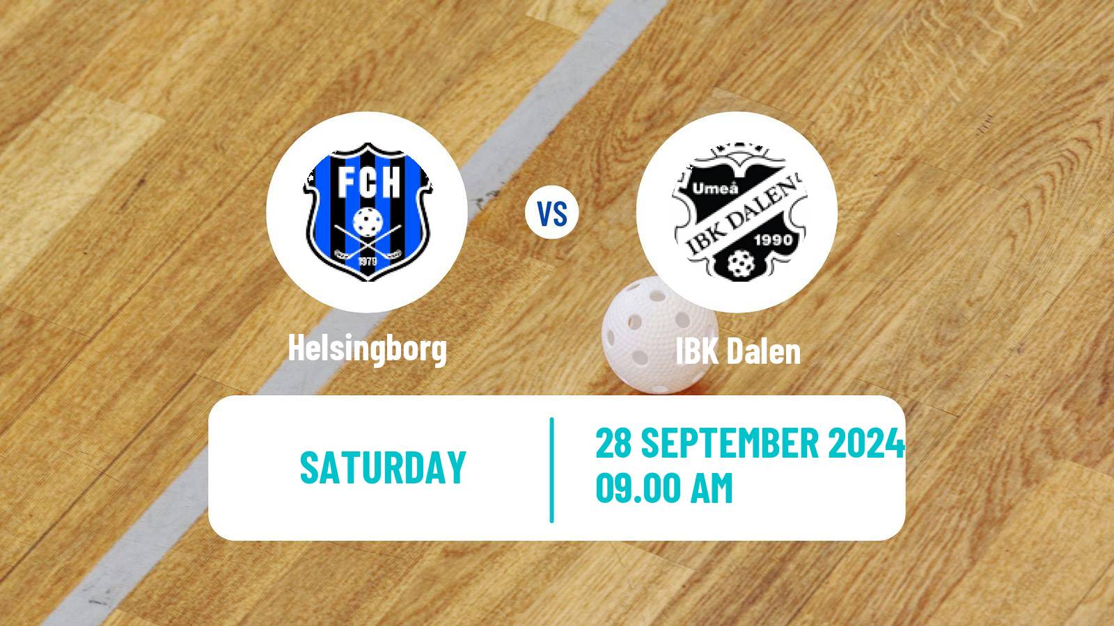 Floorball Swedish Superligan Floorball Helsingborg - Dalen