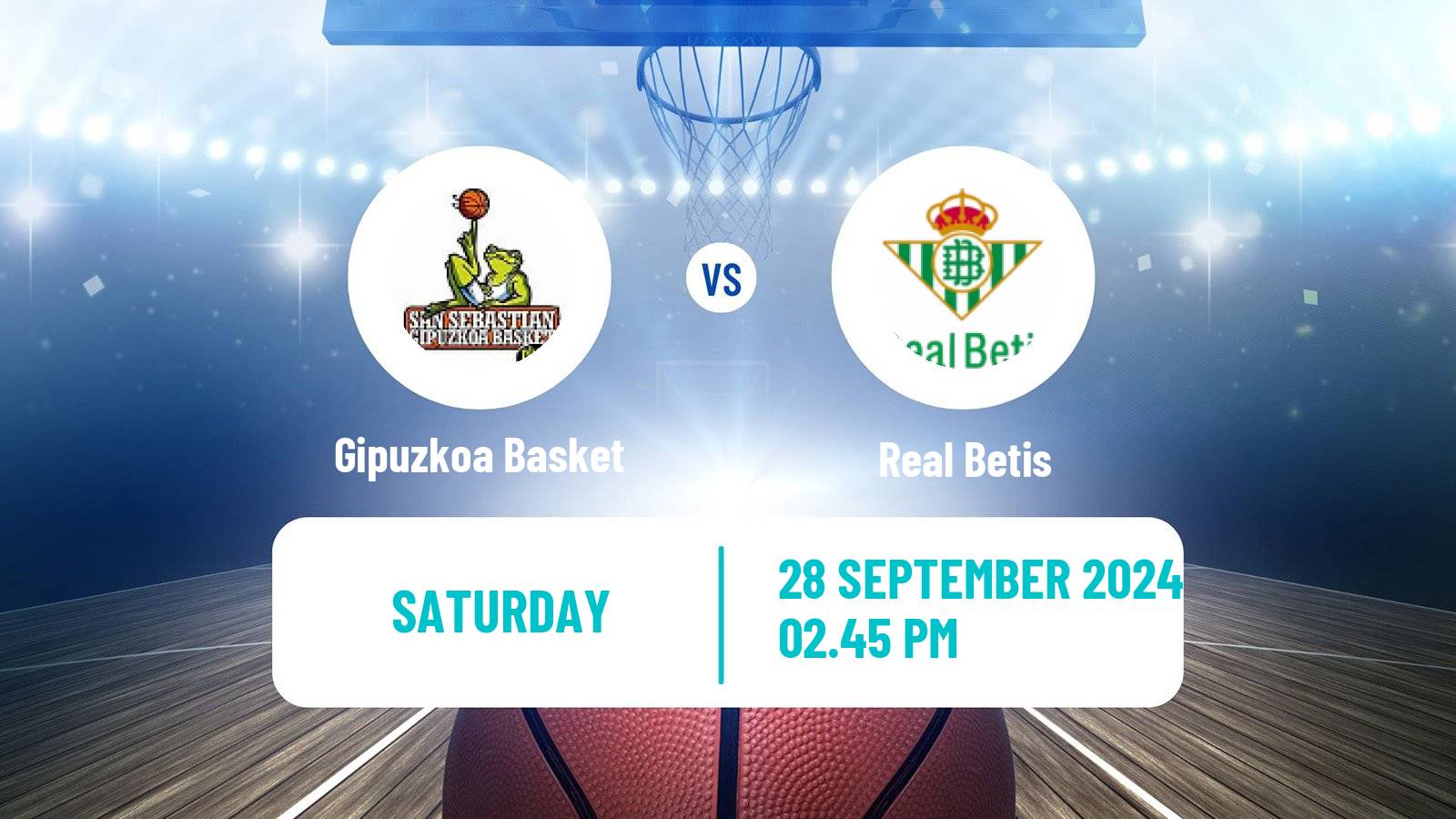 Basketball Spanish LEB Oro Gipuzkoa Basket - Real Betis