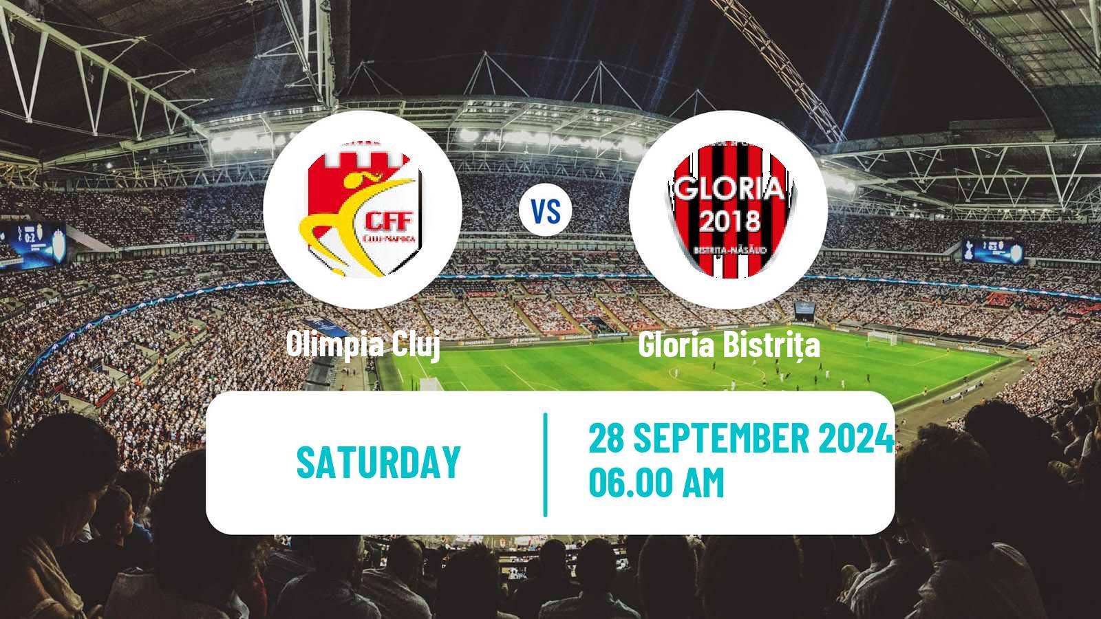 Soccer Romanian Liga 1 Women Olimpia Cluj - Gloria Bistrița